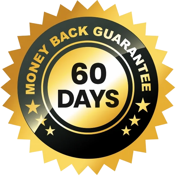 VigorTitan 60-day money-back guarantee seal